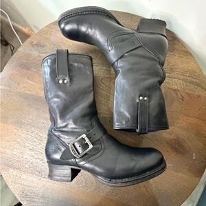 Frye Martina Engineer Short Boots
